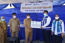 Jasamarga Gempol Pasuruan Salurkan 1.000 Paket Sembako 