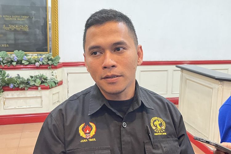 Ketua Pengcab PBFI (Pengurus Cabang Persatuan Binaraga dan Fitnes Indonesia) Kabupaten Malang, Indra Khusnul.