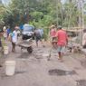 Warga Dua Desa di Purbalingga Urunan Perbaiki Jalan Rusak, Sebut Tak Minta Ganti Rugi