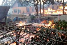 Pemprov Akan Bangun Kembali Rumah yang Terbakar Akibat Kerusuhan di Buton