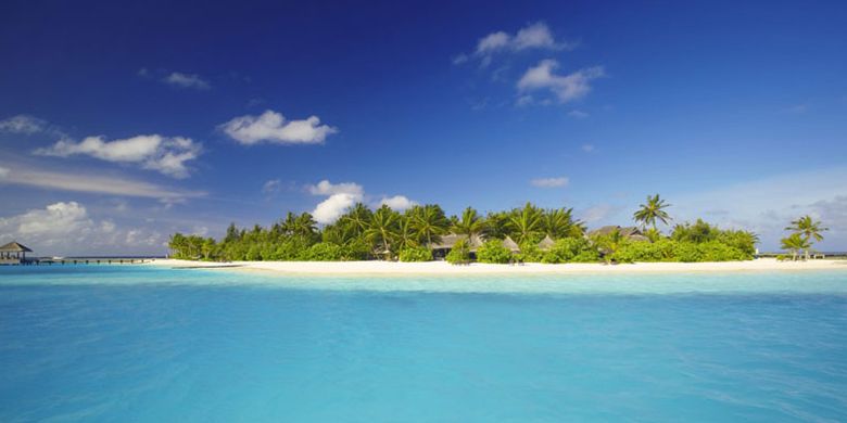 Naladhu Private Island di Maladewa.
