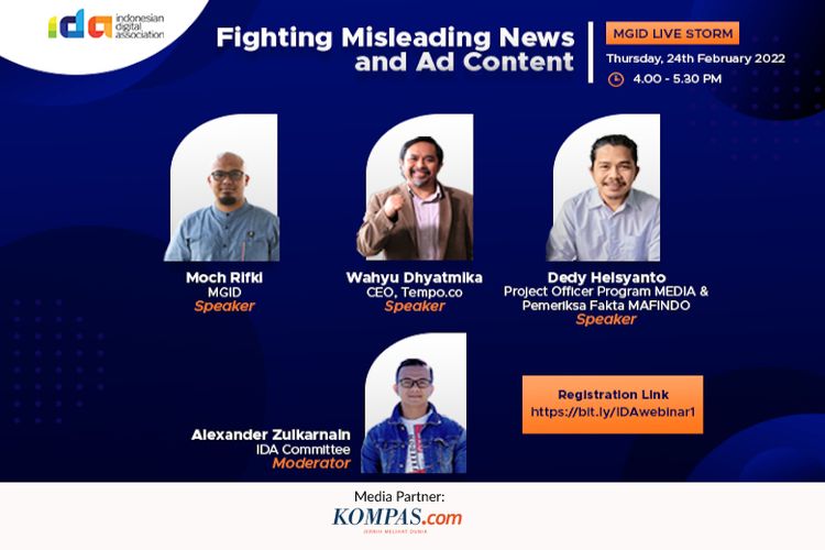 Gelaran webinar Fighting Misleading News and Ad Content
