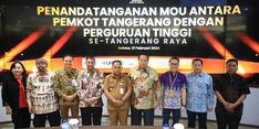 Laksanakan Tri Dharma Perguruan Tinggi, Pemkot Tangerang Teken MoU dengan 8 Universitas di Tangerang Raya 