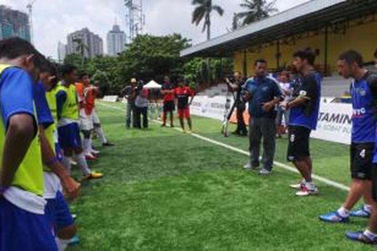 Gamba Osaka mencari tiga pemain Indonesia melalui seleksi yang digelar di Lapangan Pertamina Soccer School. 
