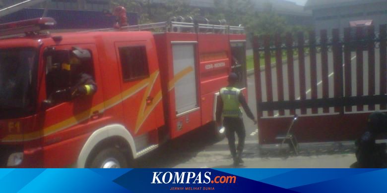 Kebakaran Di Pt Gudang Garam Dua Orang Terluka