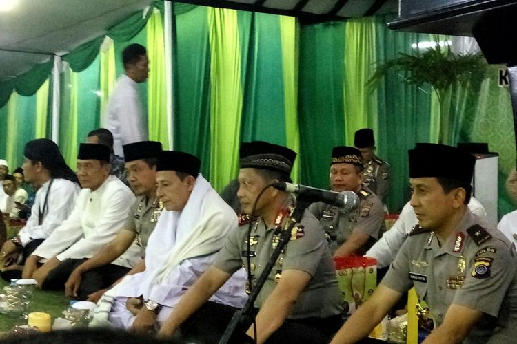 Kapolri Jenderal Polisi Tito Karnavian menghadiri acara Tabligh  Akbar memperingati IsraMiraj Nabi Muhammad di Mapolda DIY