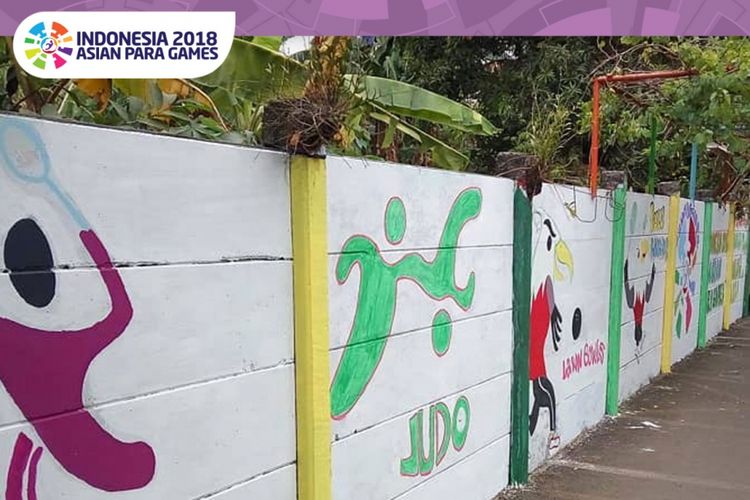 Salah satu kampung yang terpilih sebagai pemenang ajang Kampung Branding. Perlombaan ini digelar untuk menyambut pawai obor Asian Para Games di Jakarta pada 1-5 Oktober 2018.