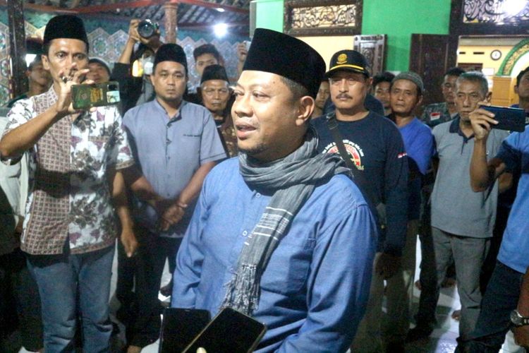 Joko Herwanto, Juru bicara Pesantren Shiddiqiyah Ploso, Jombang, Jawa Timur, saat ditemui Kompas.com, Kamis (13/1/2022) malam.
