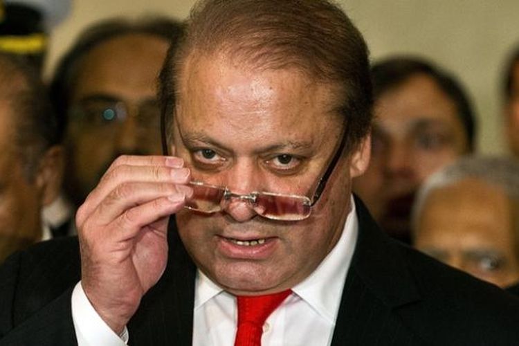 Perdana Menteri Pakistan, Nawaz Sharif.