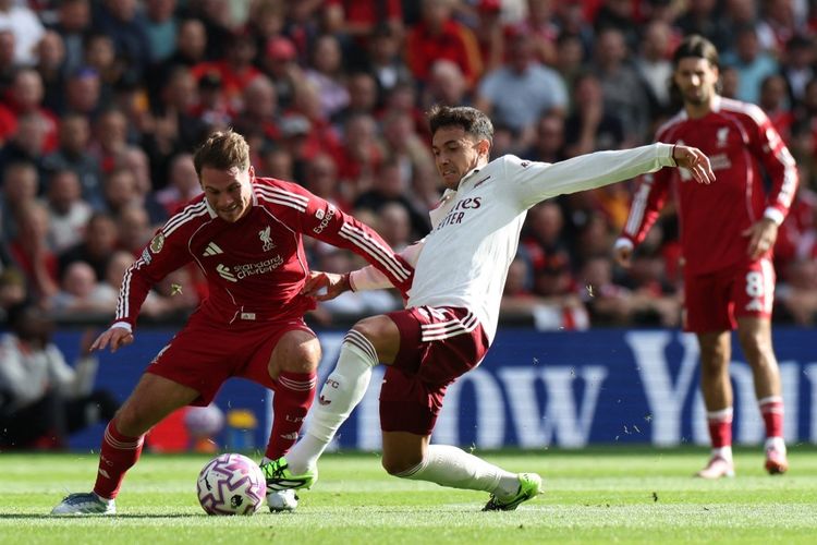 Hasil dan Klasemen Liga Inggris: Liverpool Vs Arsenal 1-0, Man City Kalah Lagi