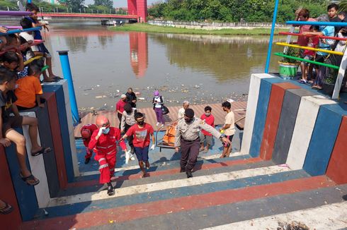 Pria Tanpa Identitas Ditemukan Tewas Mengambang di Sungai Cisadane