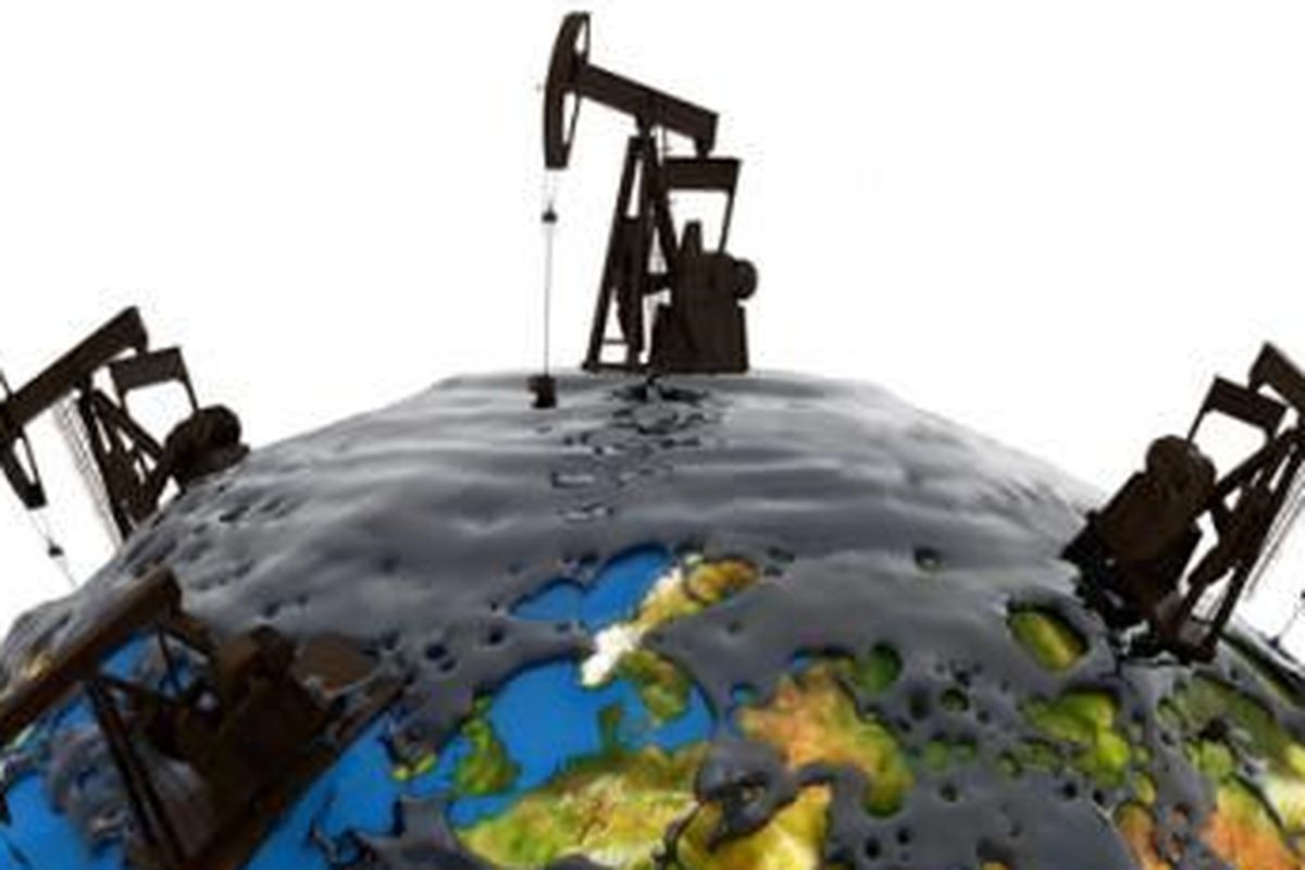 Ilustrasi minyak bumi