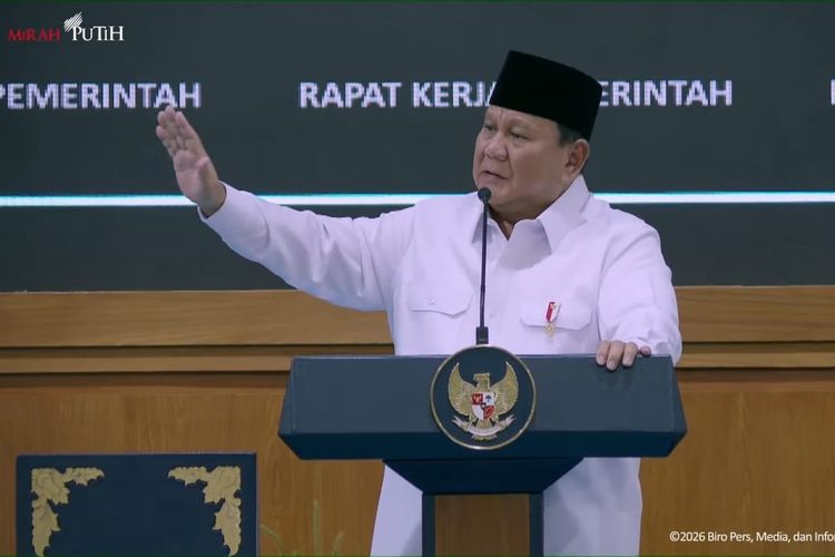 Prabowo Sebut RI Punya Karunia Air Berlimpah: Satu Hari Hujan di Bogor Sama dengan Setahun di Australia