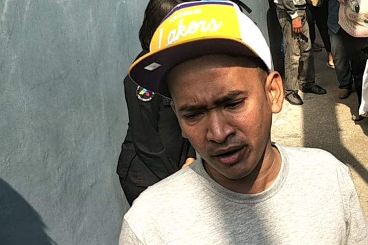 Ruben Onsu saat ditemui di kawasan Tendean, Jakarta Selatan, Selasa  (23/10/2018).