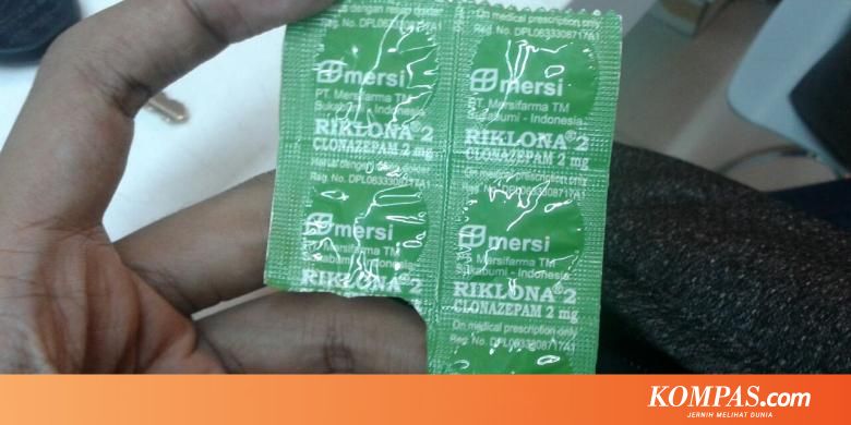 Efek Samping Obat Penenang Riklona Clonazepam yang 
