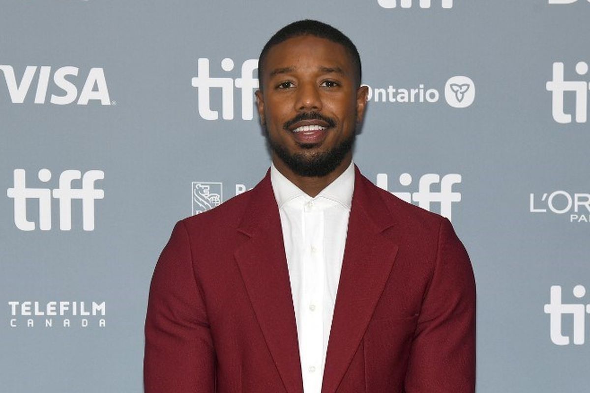 Aktor Michael B Jordan menghadiri konferensi pers film Just Mercy pada perhelatan 2019 Toronto International Film Festival di TIFF Bell Lightbox, Toronto, Kanada, pada 7 September 2019.