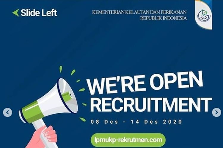 Badan Layanan Umum Lembaga Pengelola Modal Usaha Kelautan dan Perikanan kembali membuka kesempatan bagimu Rekanaker untuk mengisi berbagai posisi. Deadline 14 Desember 2020. 