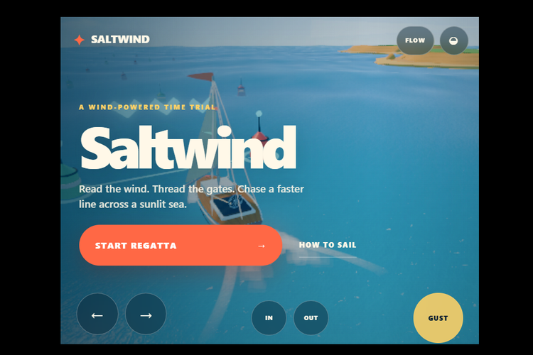 Ilustrasi simulasi game Saltwind buatan GPT-5.6.