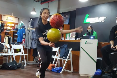 Terbilang Langka, Atlet Basket Seni Perempuan