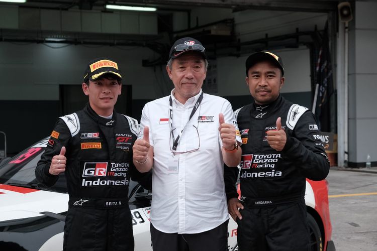 Toyota Gazoo Racing Indonesia (TGRI) memulai perjalan balapnya di ajang balap Touring GT World Challenge Asia 2023