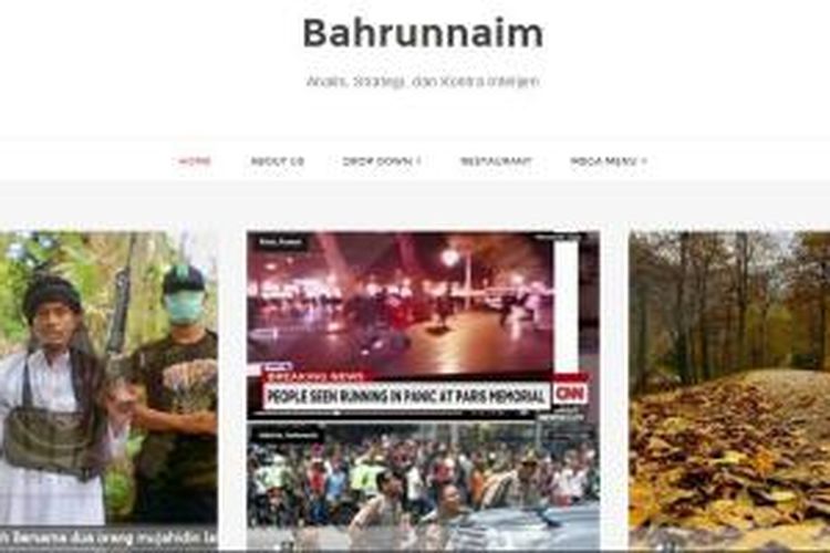 Situs blog Bahrun Naim