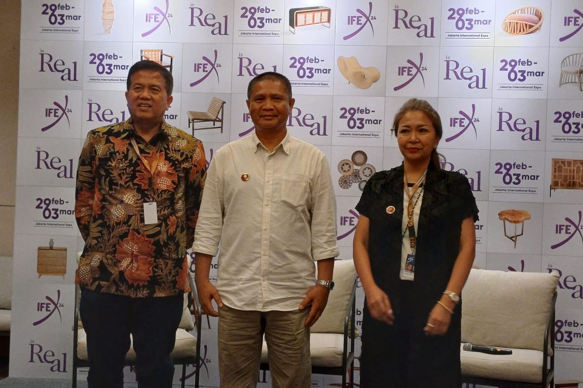  Ketua Presidium HIKMI Abdul Sobur di Jakarta International (JI) Expo, Kemayoran, Jakarta, Kamis (29/2/2024).