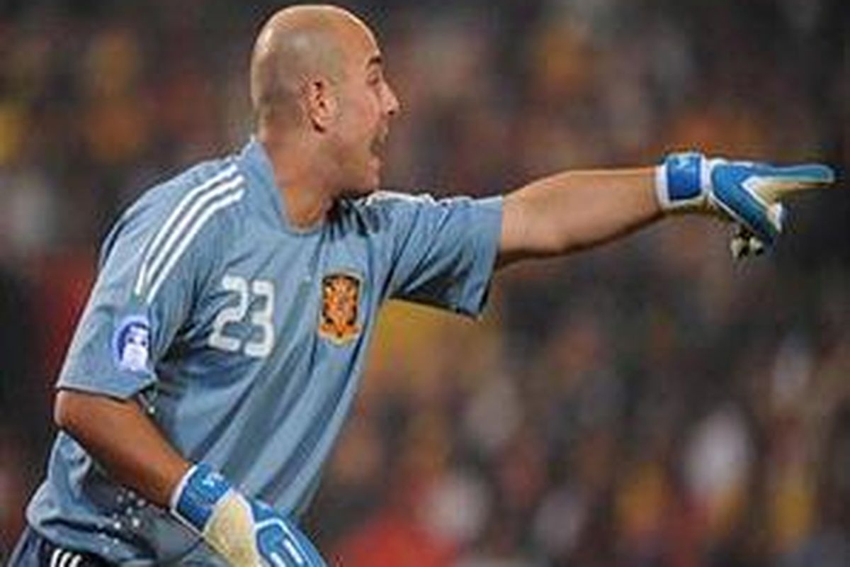 Kiper Liverpool, Pepe Reina.