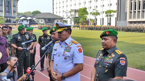 Pesan Panglima TNI ke KSAD Agus: Siapkan Alutsista dan Personel jika Dibutuhkan untuk Pemilu