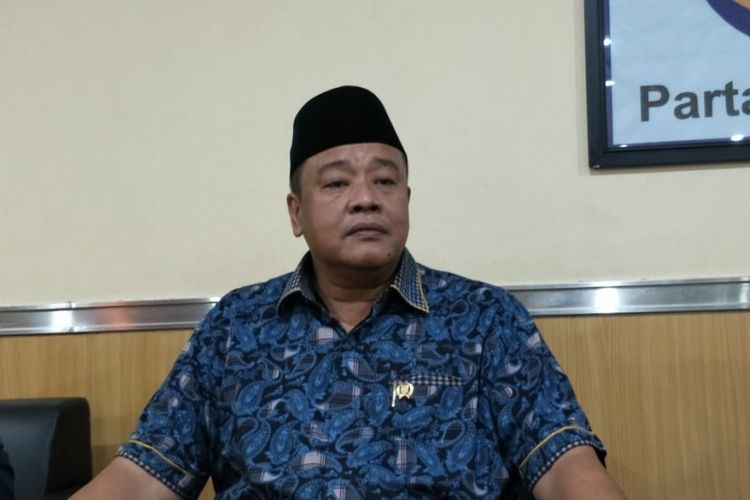 Ketua Fraksi Partai Nasdem DPRD DKI Jakarta Bestari Barus di gedung DPRD DKI Jakarta, Jalan Kebon Sirih, Jakarta Pusat, Kamis (27/9/2018).