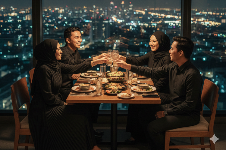 Bingung pilih outfit bukber? Simak 7 ide dresscode unik dan mudah, dari denim chic hingga berkain modern yang tetap sopan dan stylish.