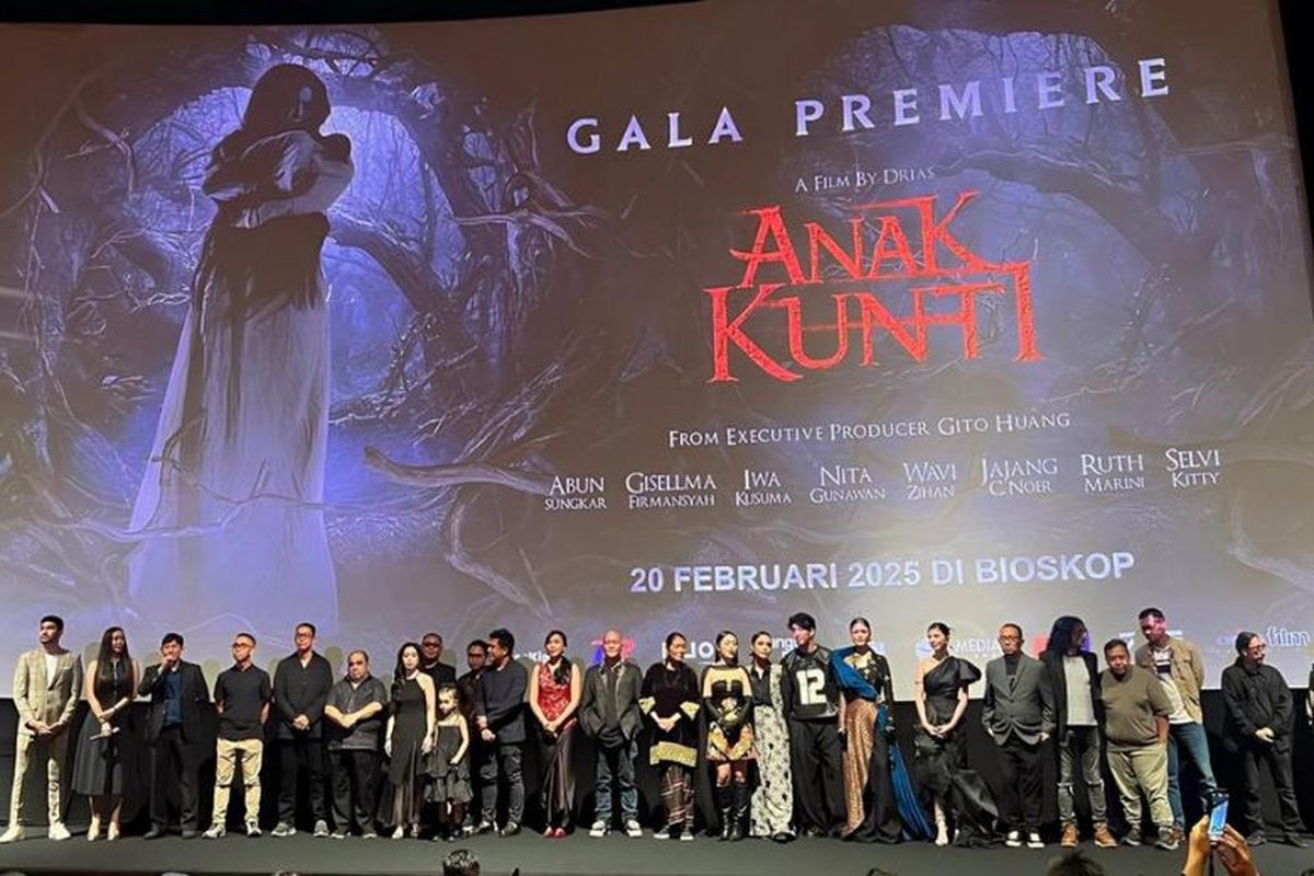 CEO Nuon Aris Sudewo di Gala Premier Film Anak Kunti. 