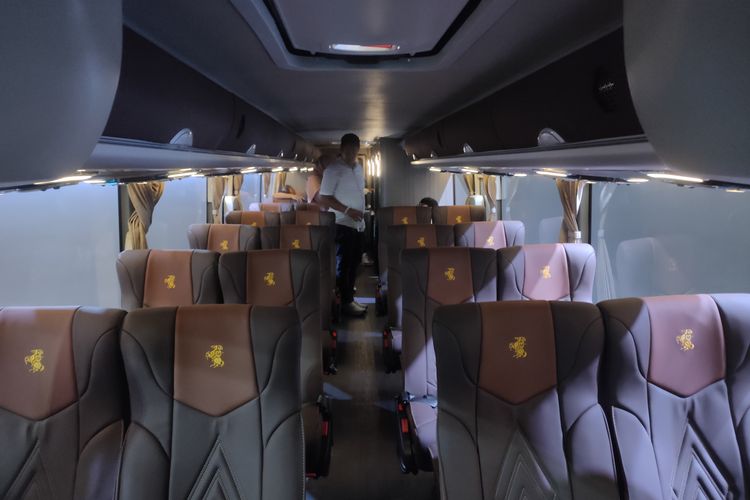 Kabin bus baru PO Garuda Mas