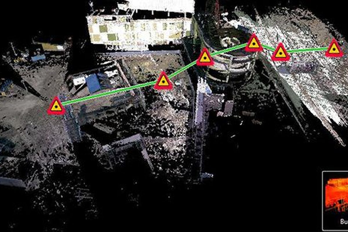 Tsunami Palu. Kerusakan dipindai menggunakan teknologi lidar untuk memahami pergerakan air.