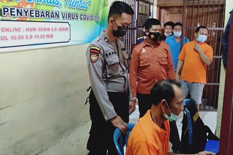 Polres Blora sediakan layanan online besuk tahanan (lobet) di Mapolres Blora, Selasa (30/3/2021)