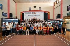 Pelajar Indonesia di Singapura Luncurkan "Sahabat Belajar" di Sekolah Bandung
