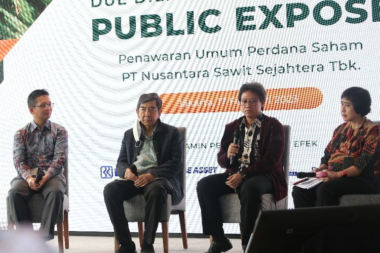 Manajemen Nusantara Sawit Sejahtera menjelaskan perusahaan siap IPO tahun ini. 