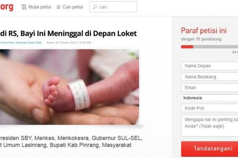 Bayi Meninggal di Depan Loket RS, Mahasiswa Demo