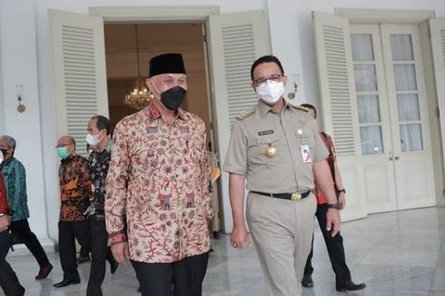 Gubernur Sumatera Barat Sambangi Anies di Balai Kota, Apa yang Dibahas?