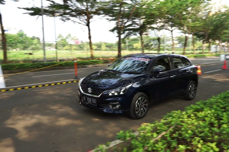 Test drive Suzuki New Baleno hatchback di GIIAS 2022