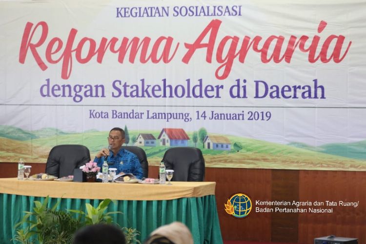 Sosialisasi Peraturan Presiden (Perpres) No. 86 tahun 2018 tentang Reforma Agraria 