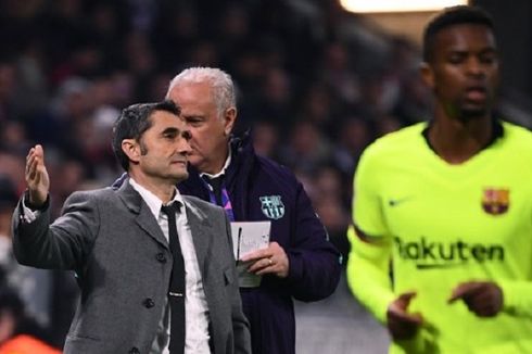 Lyon Vs Barcelona, Valverde Sebut Timnya Pantas Raih Hasil Lebih Baik