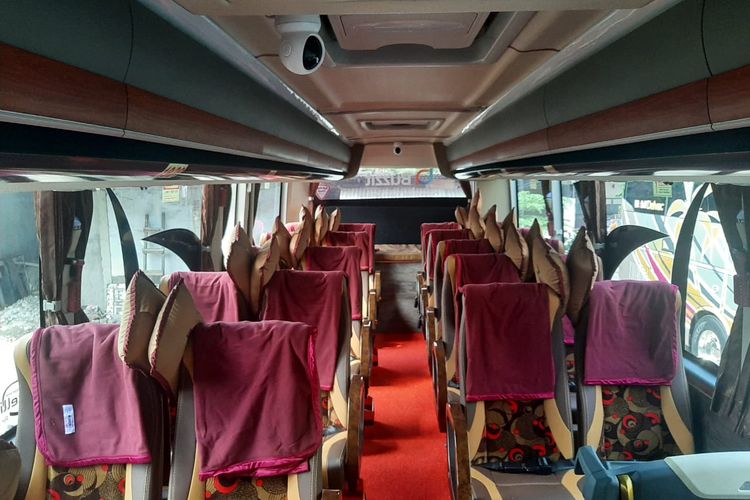 Perusahaan Otobus Siliwangi Antar Nusa (PO SAN) menghadirkan 4 unit bus terbaru dengan rute Pekanbaru-Blitar, menggunakan sasis Scania K360 IB Opticruise dari United Tractors, Selasa (4/10/2022).