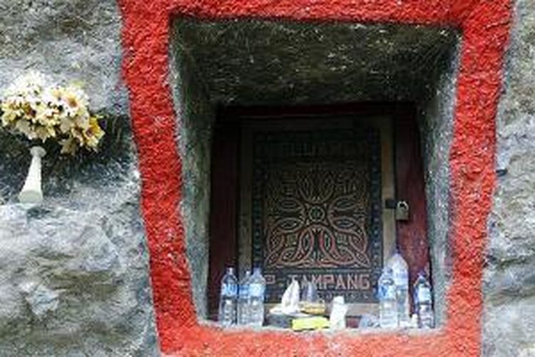 Ilustrasi pemakaman Toraja