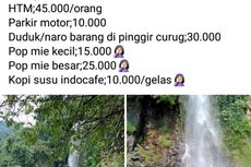 Soal Biaya Tak Wajar di Curug Bidadari, Warganet: Pas Hujan Ikut Berteduh pun Disuruh Bayar