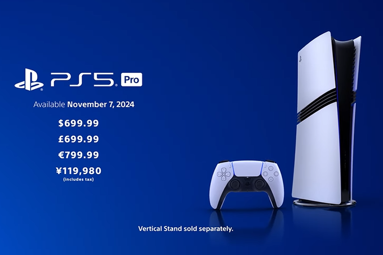 Harga PS5 Pro di pasar global.