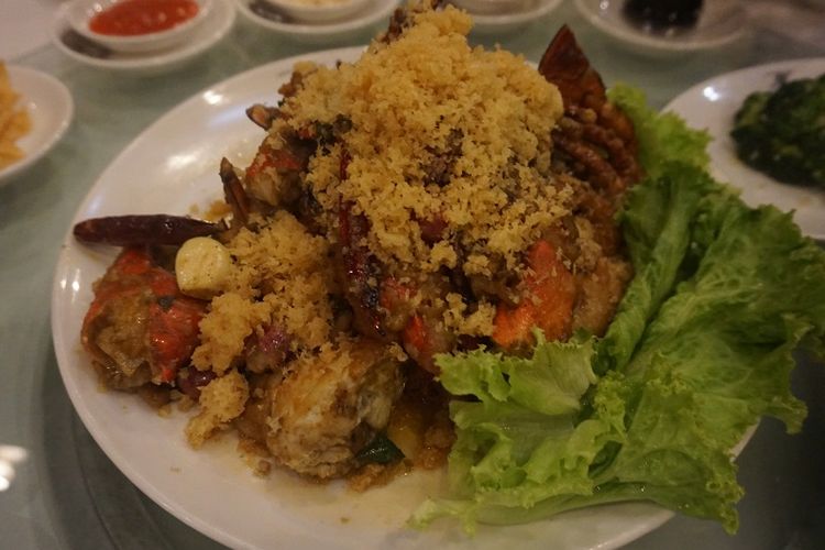 Crab salted egg