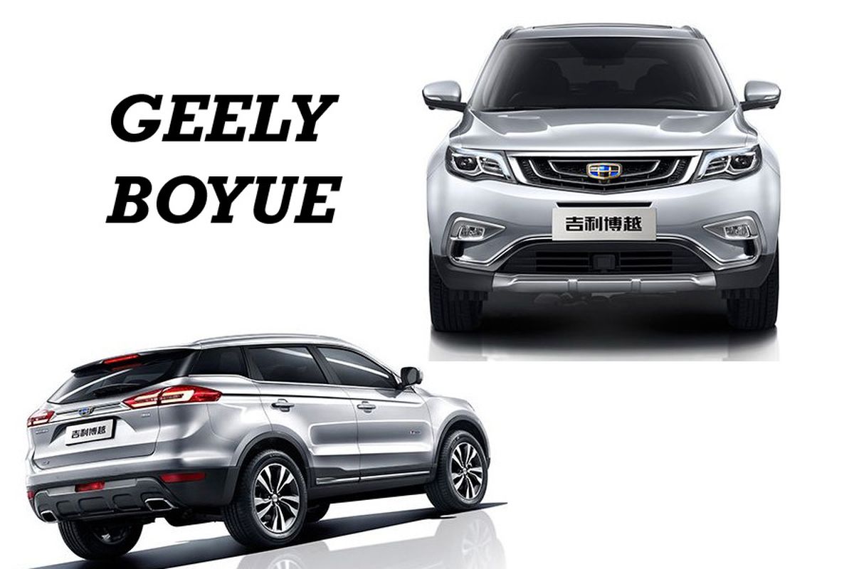 Geely Boyue, inspirasi desain SUV Proton.