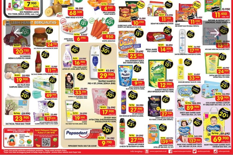 Katalog promo Superindo periode 1-3 Oktober 2021.