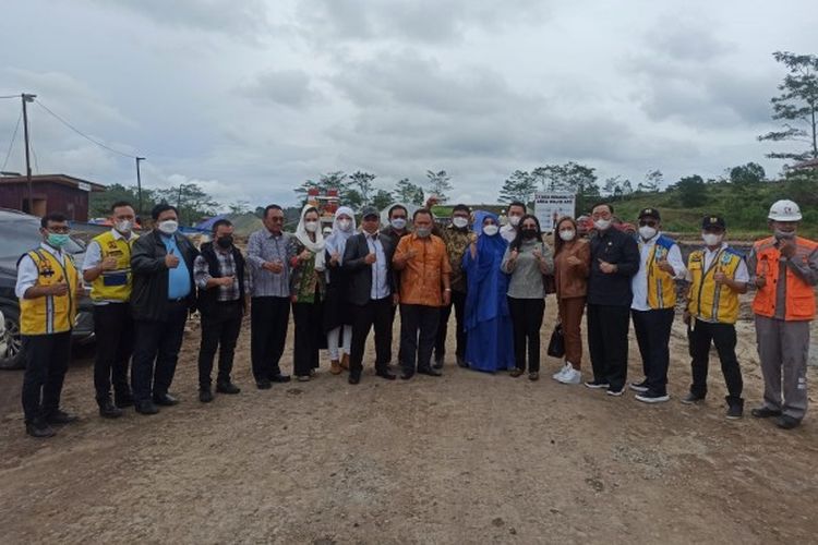 Kunjungan Komisi V DPR RI dan Kementerian PUPR ke Kalimantan Timur, Selasa (20-21 Desember 2021).