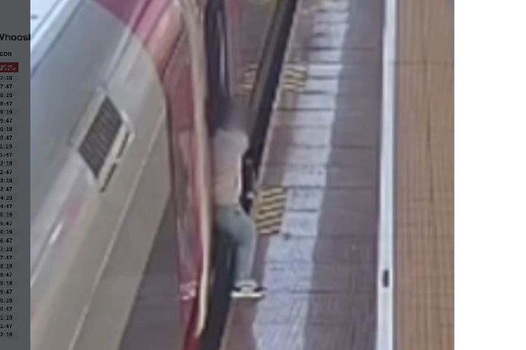 Kereta Whoosh Terlambat akibat Penumpang Tahan Pintu, KCIC Beri Teguran